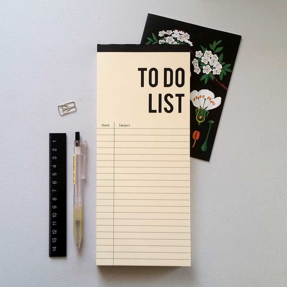 בלוק נייר to do list