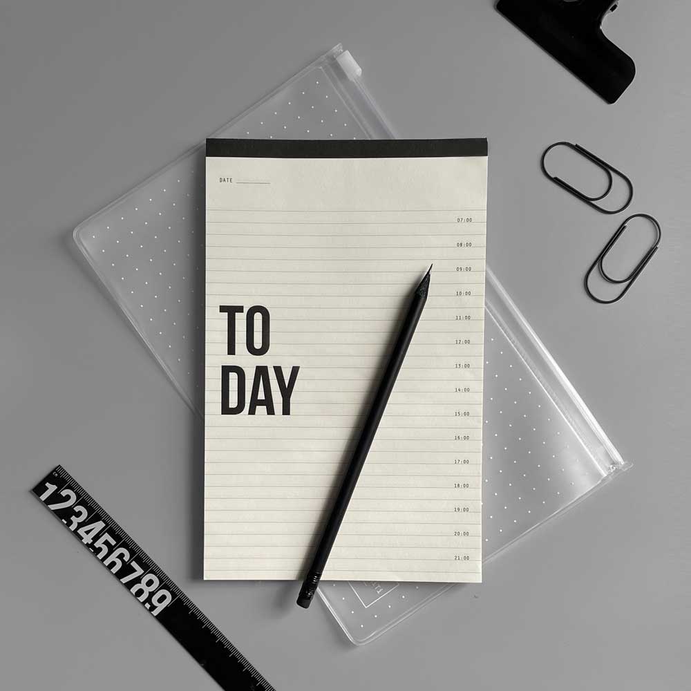 בלוק תכנון יומי בנרתיק - TO DAY