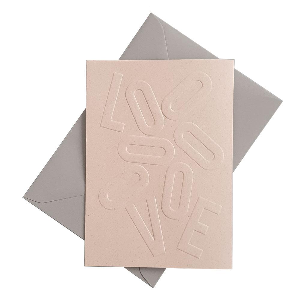 כרטיס ברכה ורוד