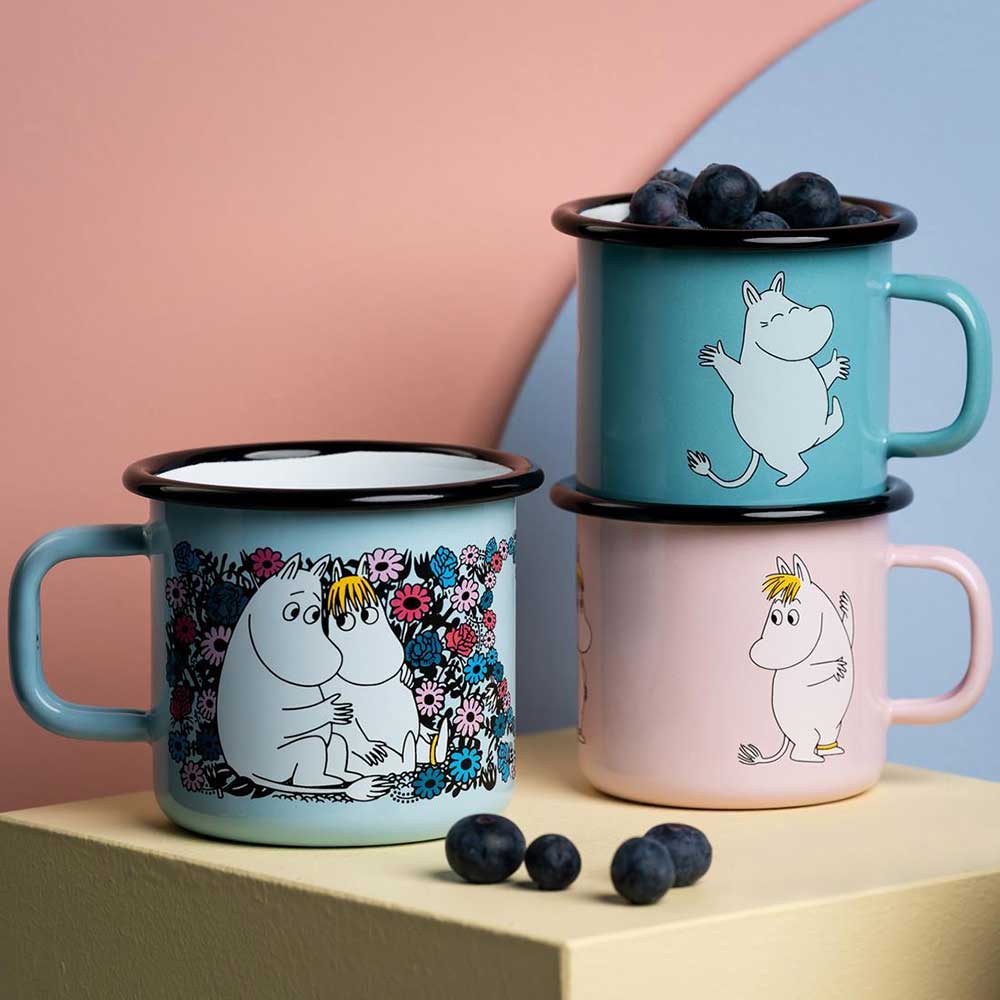 ספל אמייל Moomin Retro, S