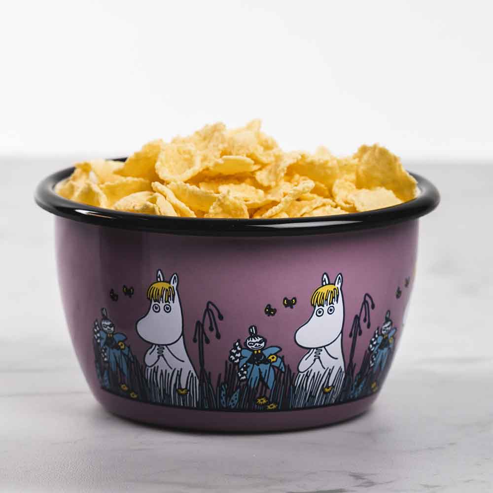 קערת אמייל Moomin friends snorkmaiden S