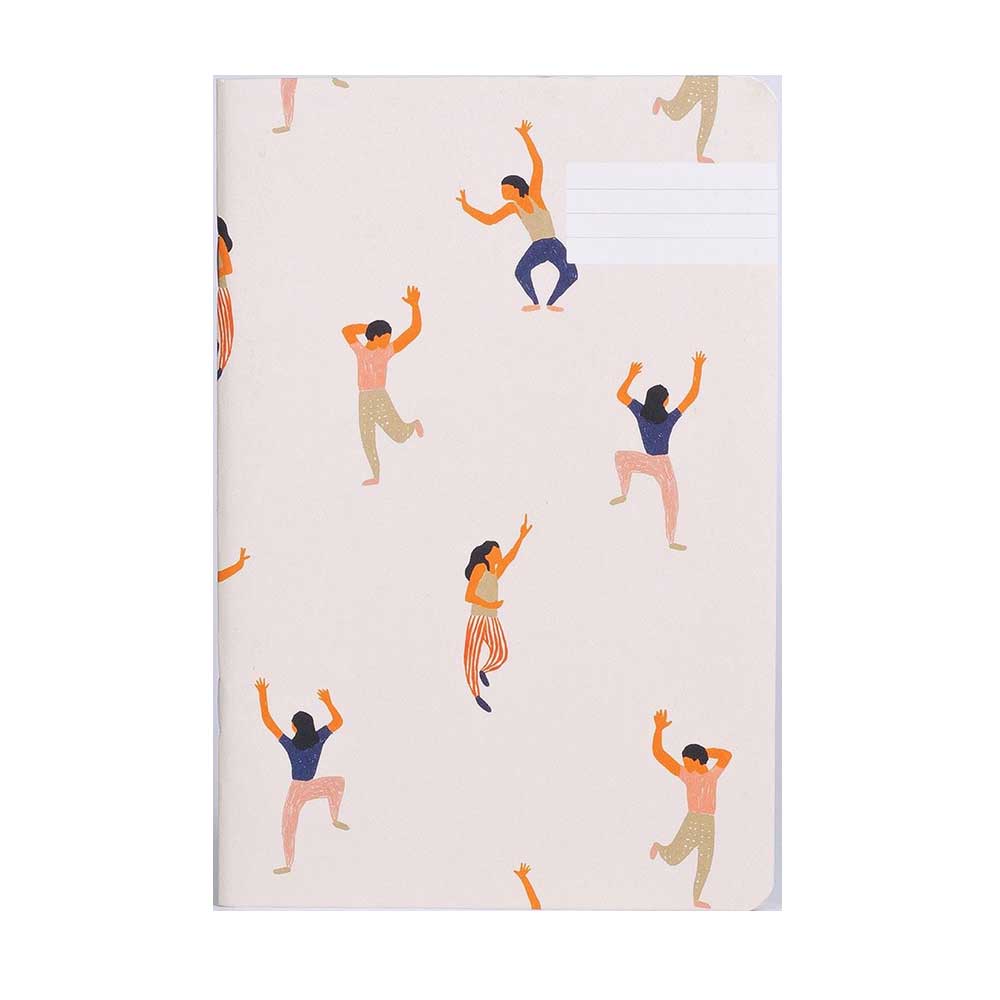 Lined notebook Let's Dance