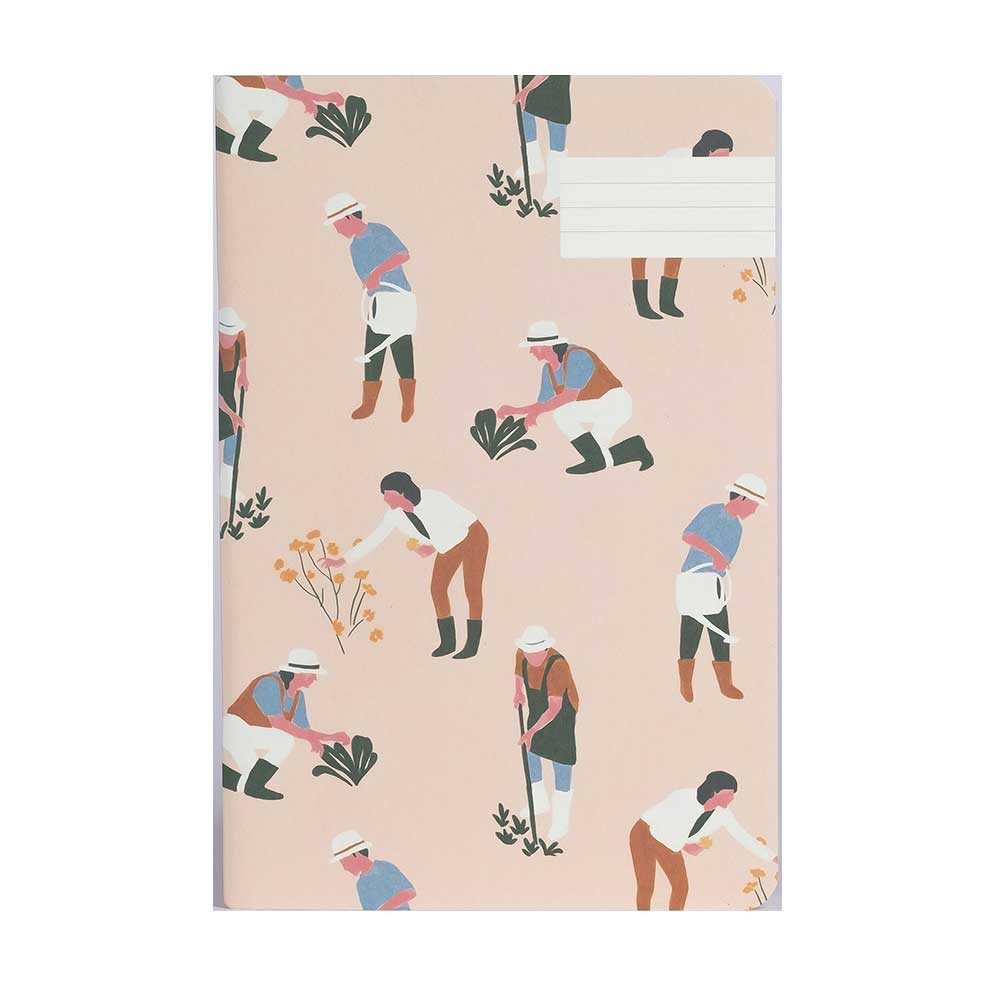 Lined Notebook Au Jardin