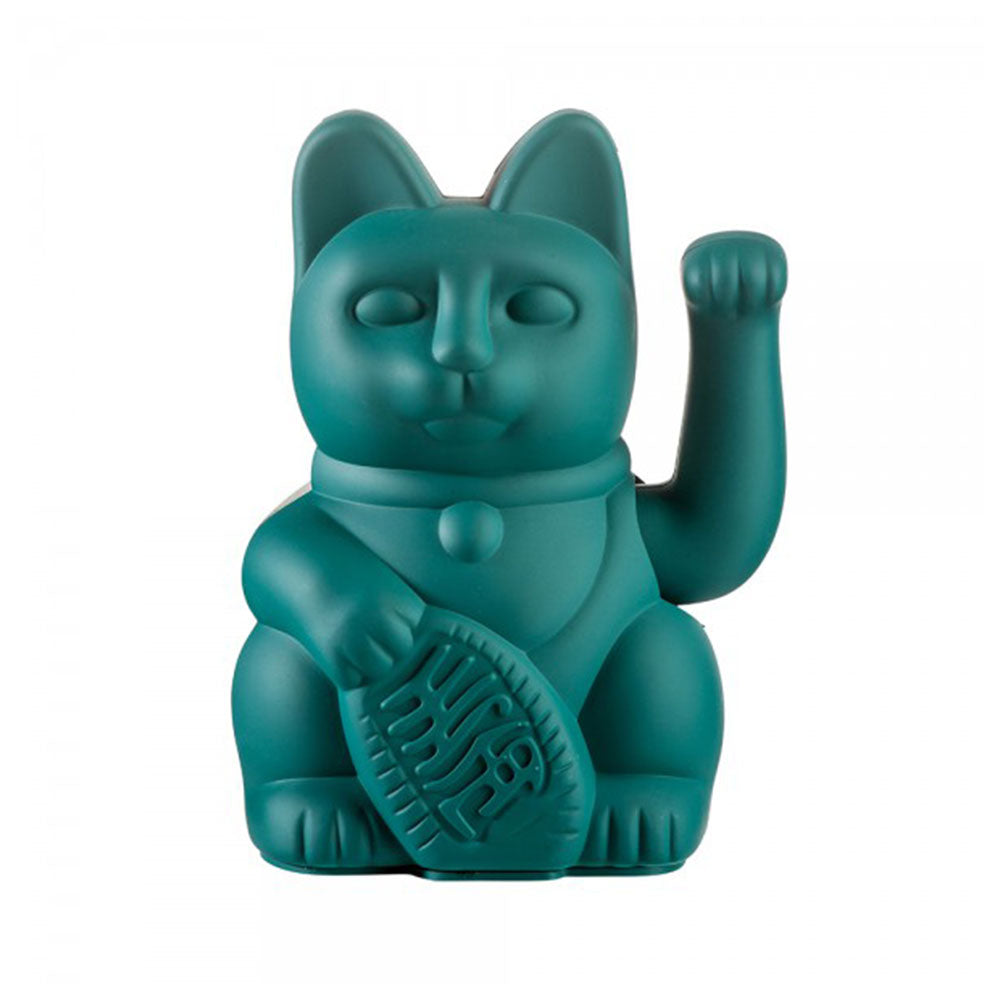 חתול מזל Maneki Neko ירוק