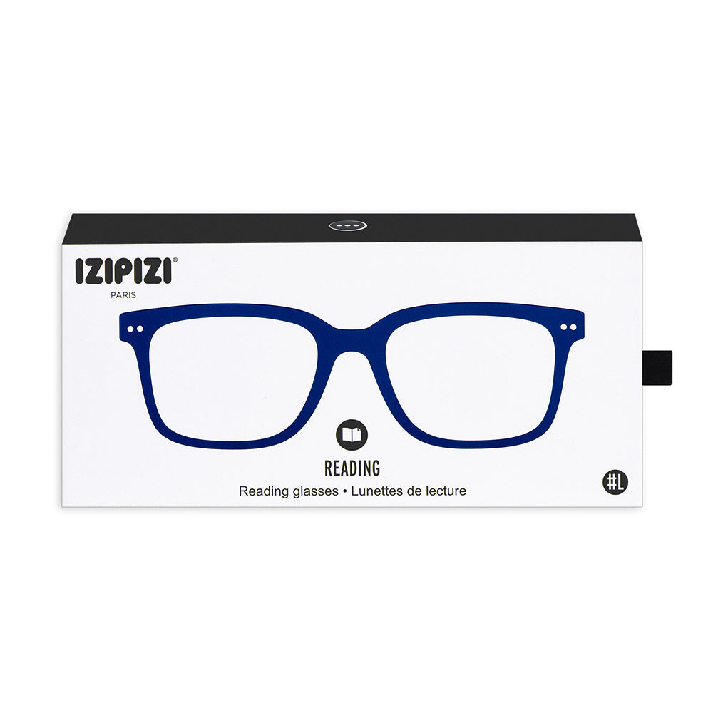 משקפי קריאה # L Navy Blue +2