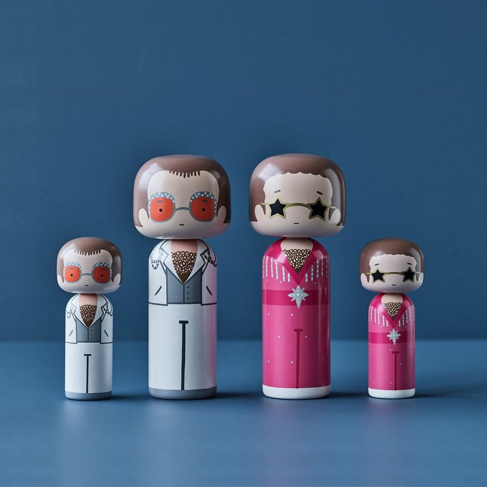 בובת אלטון בבגד ורוד