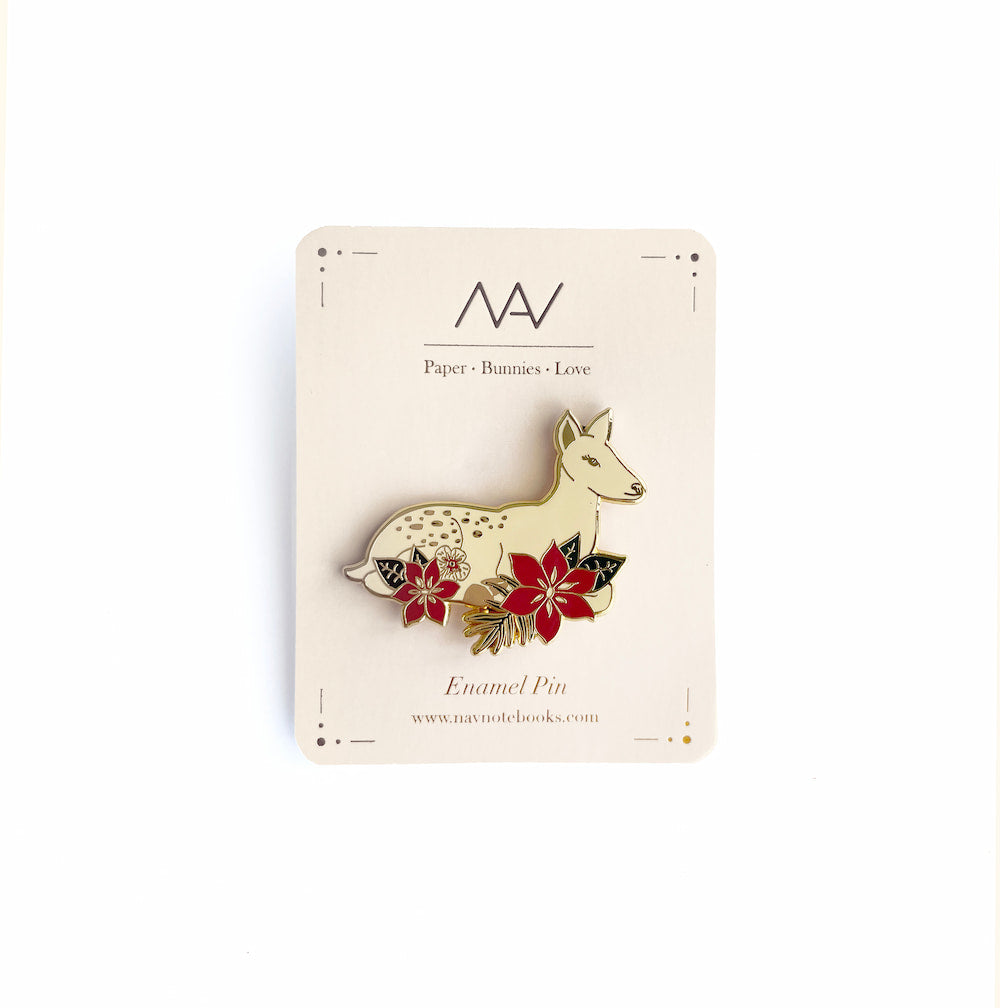 Bambi enamel pin
