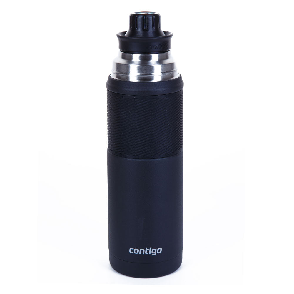 תרמוס מתכת שחור