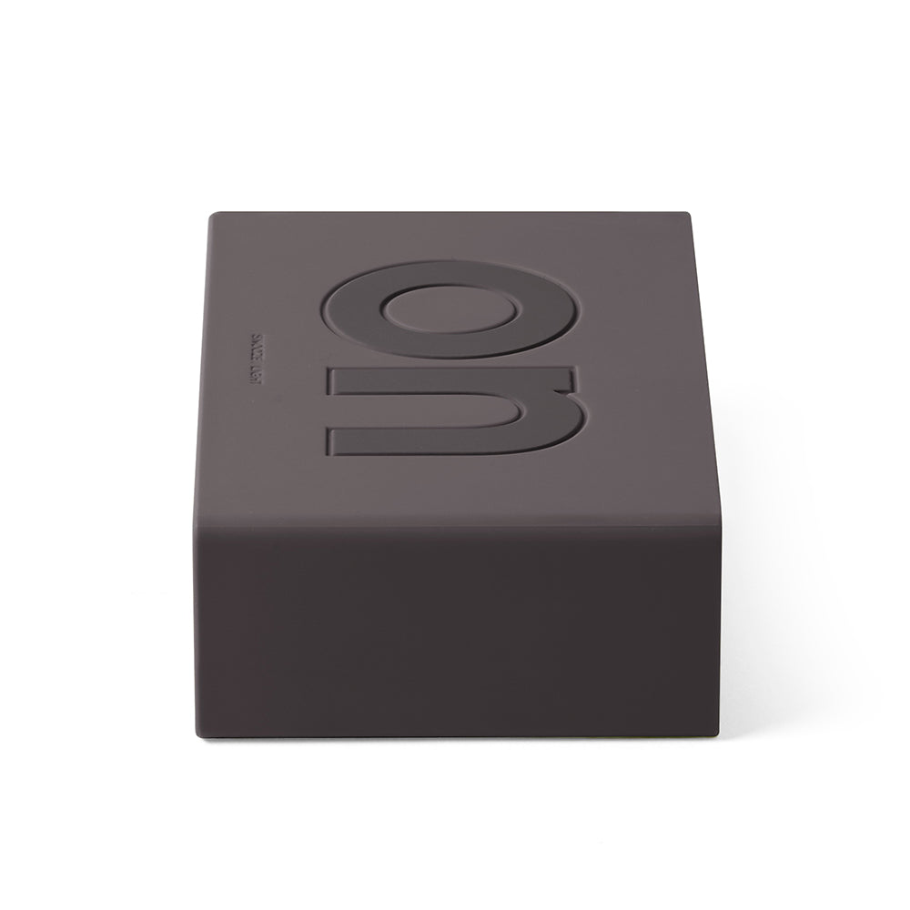 Dark Grey Flip Alarm Clock