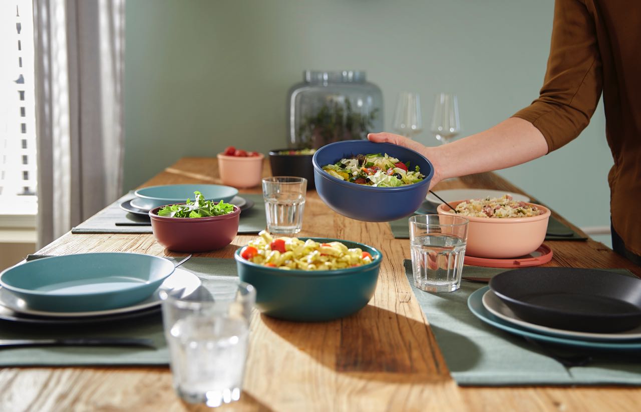 סט 3 קערות אחסון CIRQULA M כחול