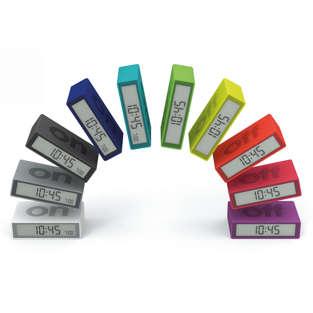 שעון מעורר Flip Travel ורוד