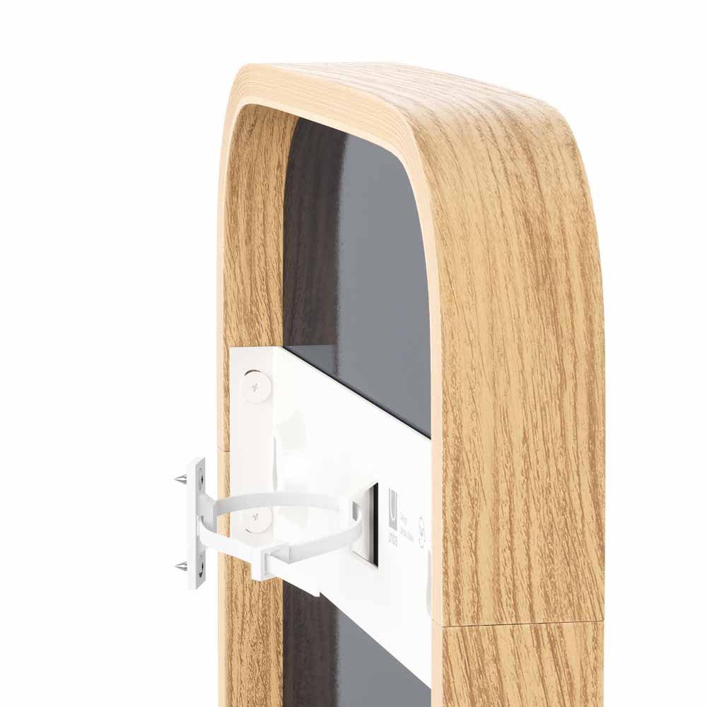 מראה מלבנית נשענת BELLWOOD עץ טבעי