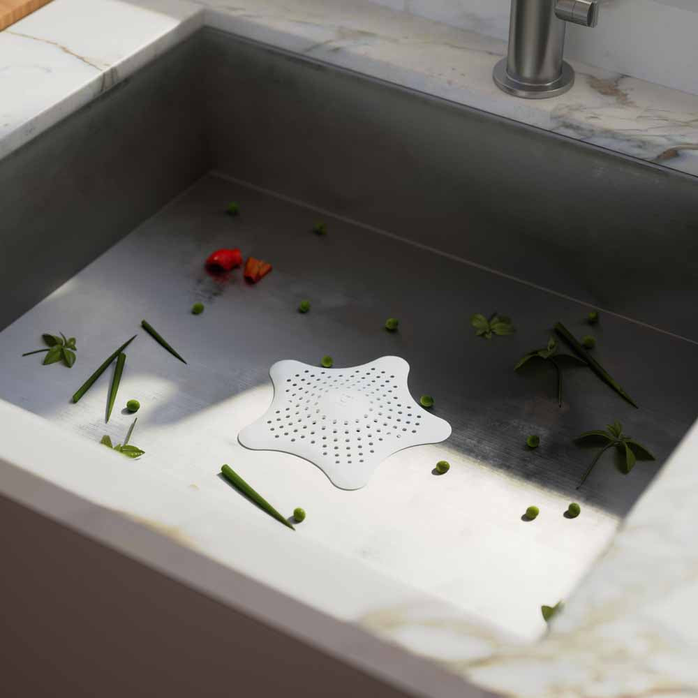 מסננת לכיור STARFISH לבן