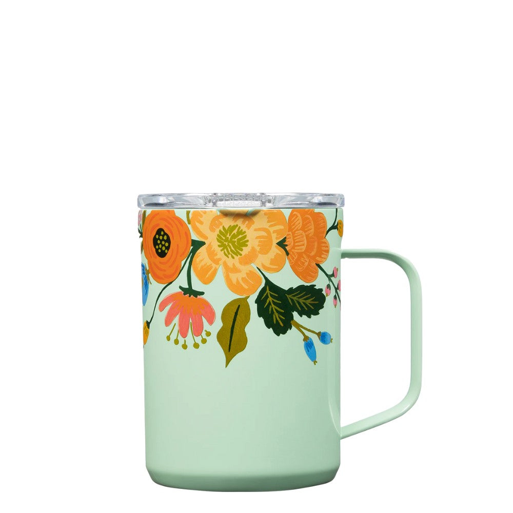 ספל 475ML MUG פרחוני מנטה