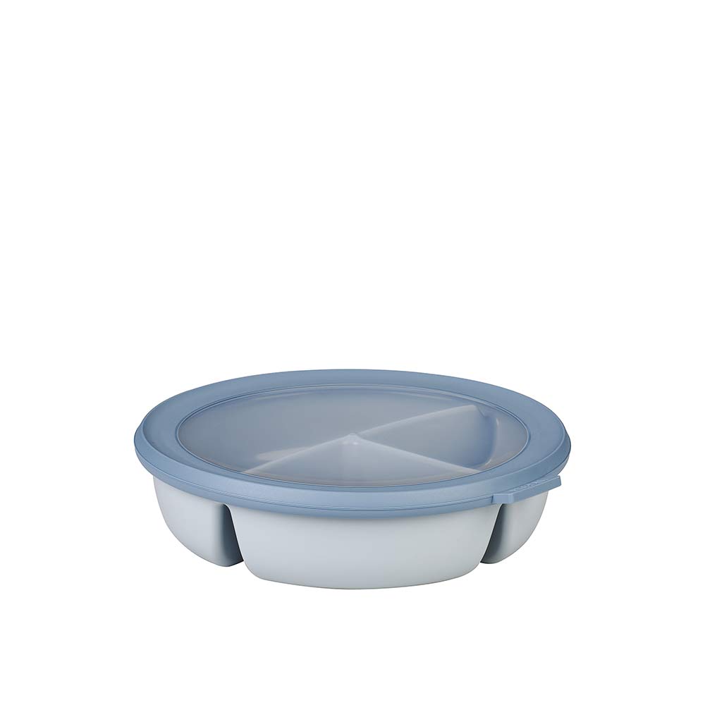 קערת אוכל Bento עגולה תכלת