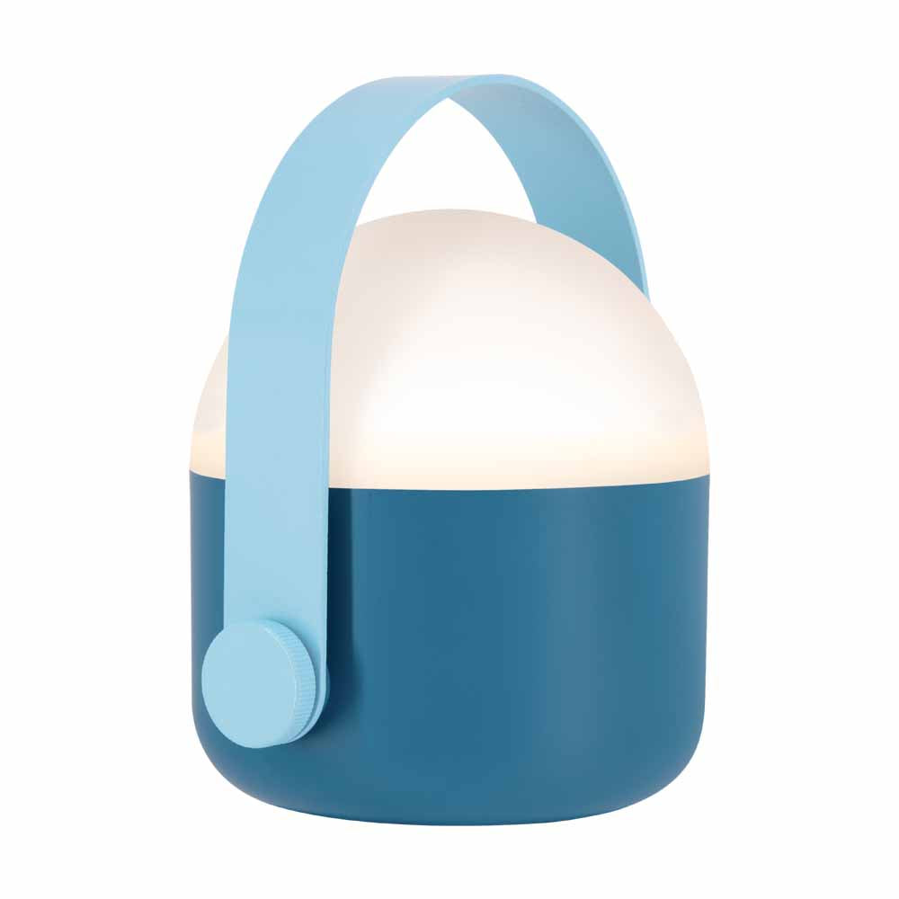 מנורת לד ניידת OLE כחול/תכלת