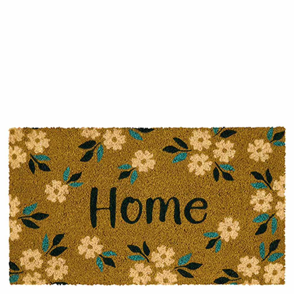 שטיח כניסה פרחוני Home