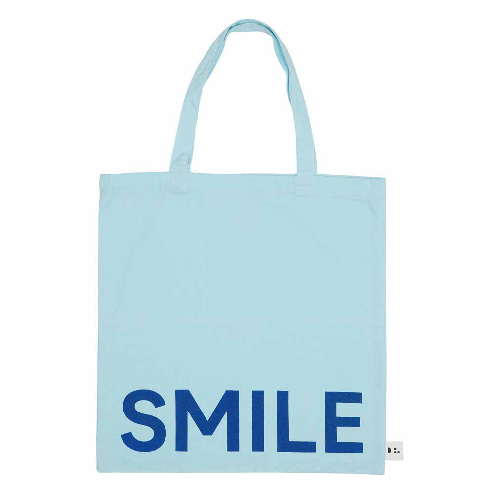 תיק TOTE SMILE תכלת