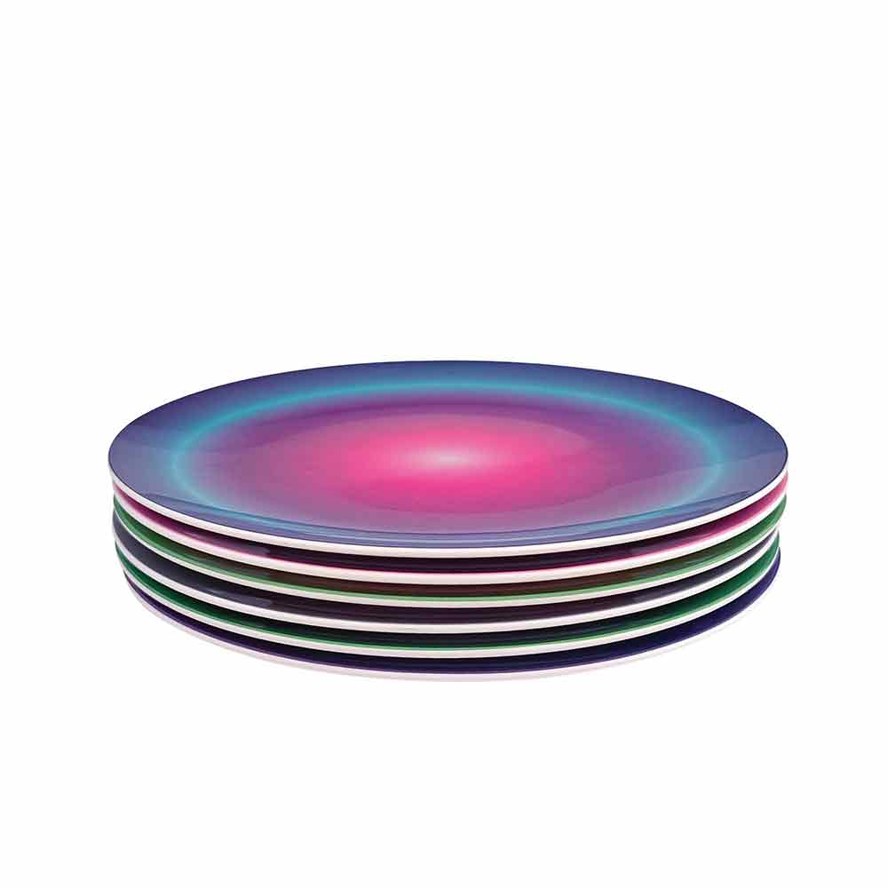 סט 6 צלחות בינוניות Aurora