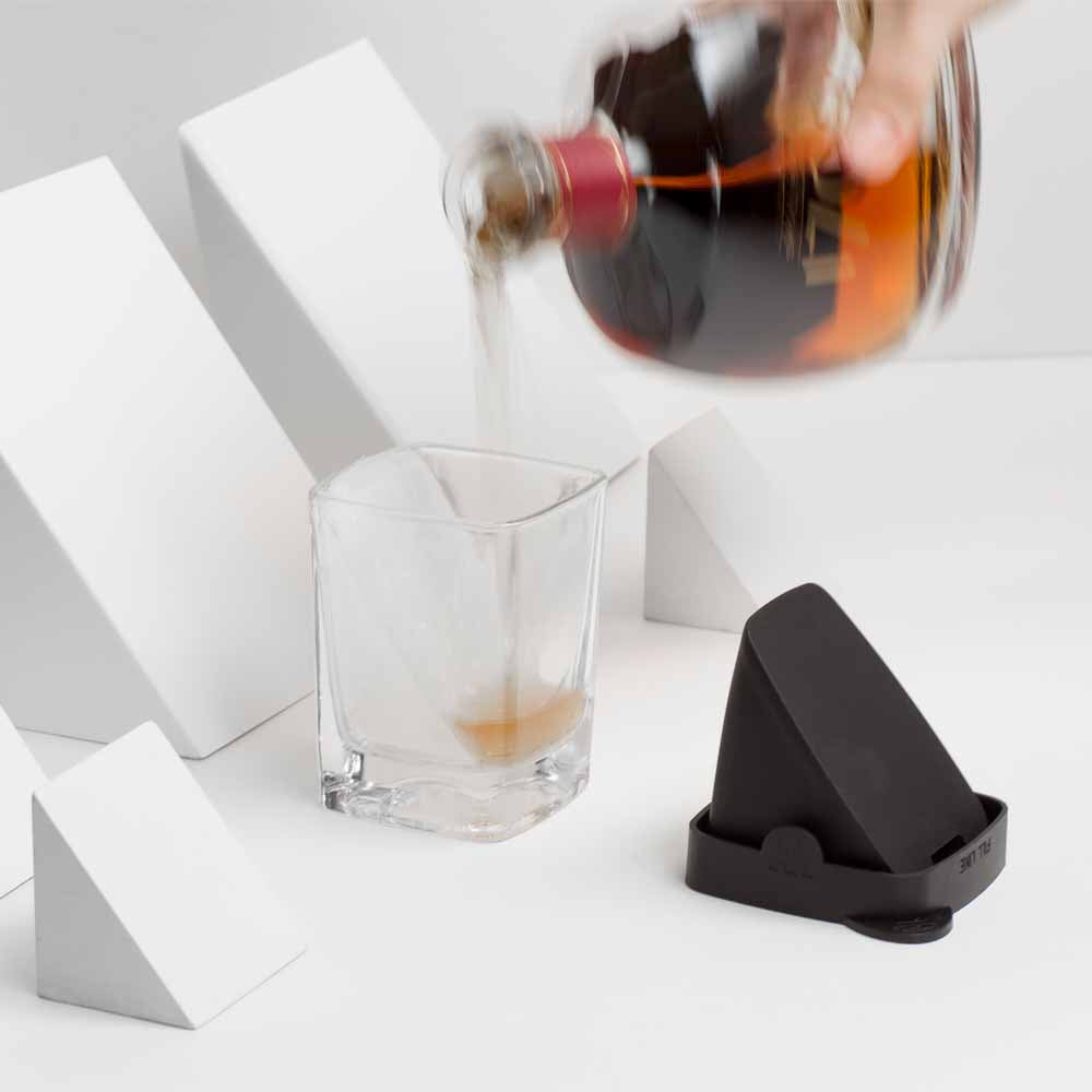 כוס זכוכית וויסקי ICE WEDGE