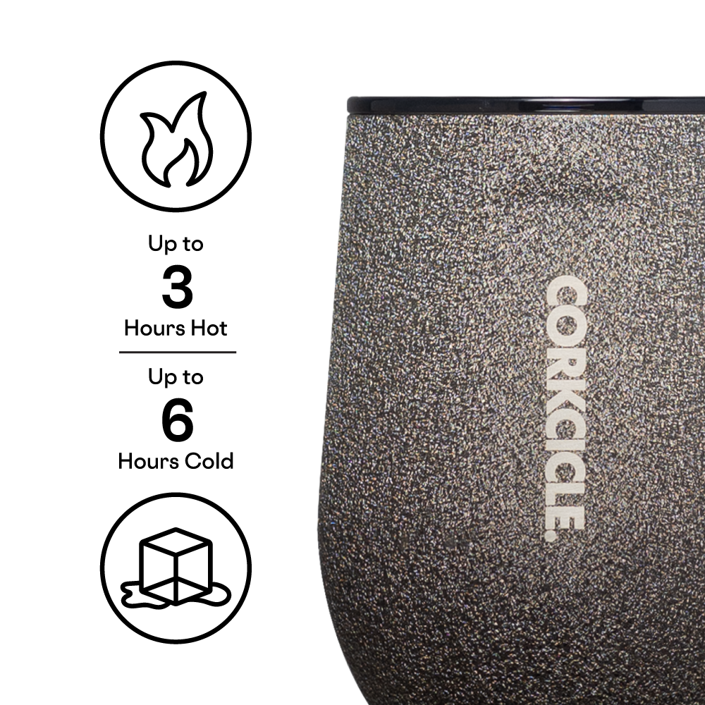 כוס STEMLESS 350ML אפור כהה