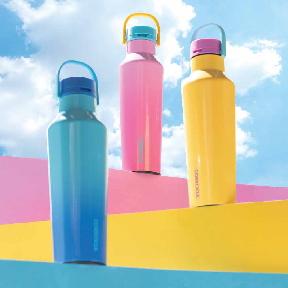 בקבוק מתכת Sport Canteen 590ML ורוד מסטיק