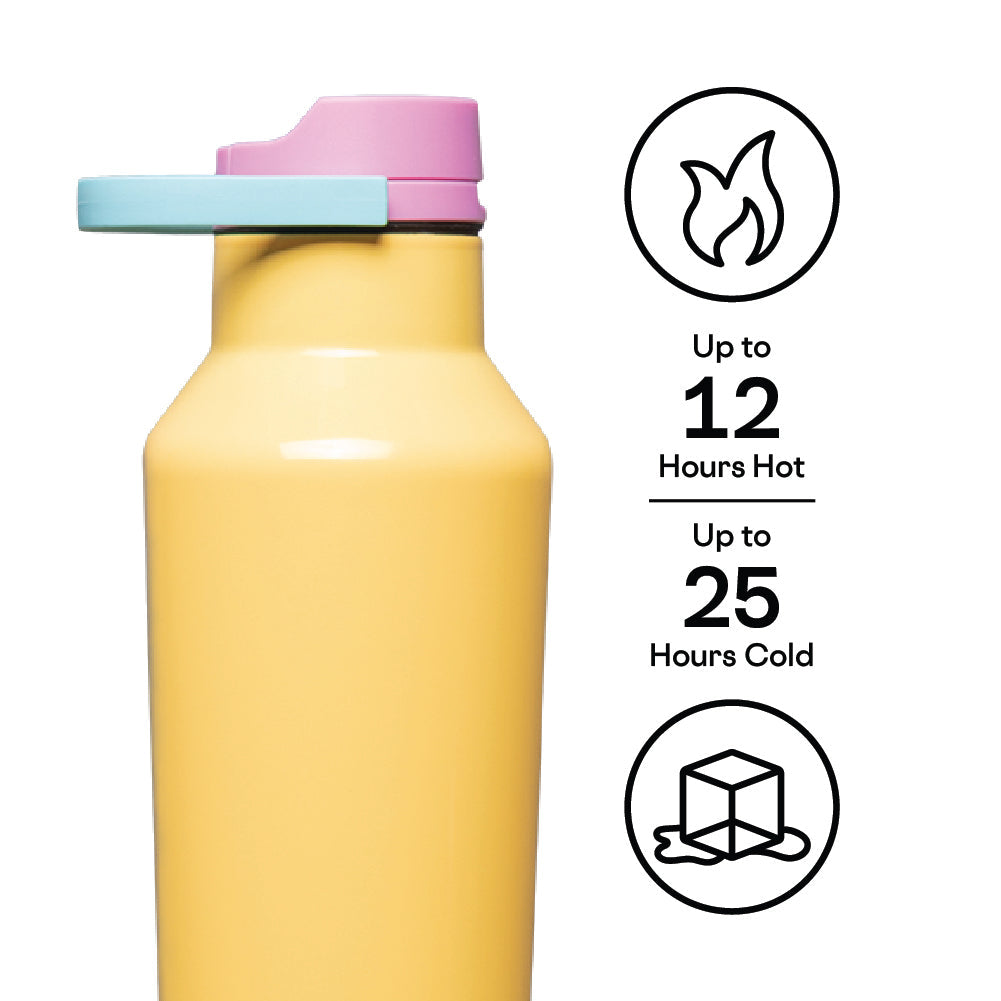 בקבוק מתכת Sport Canteen 590ML צהוב