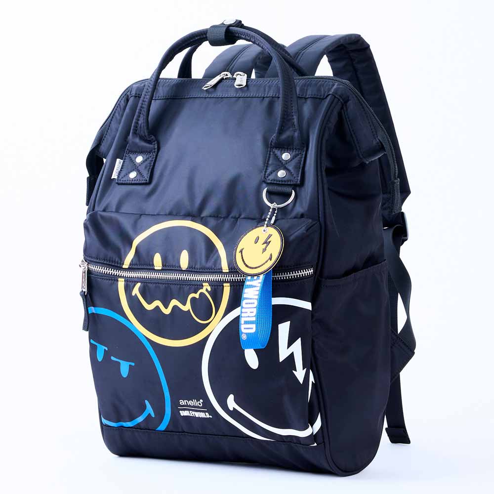 תיק גב KUCHIGANE R SMILEY שחור 006