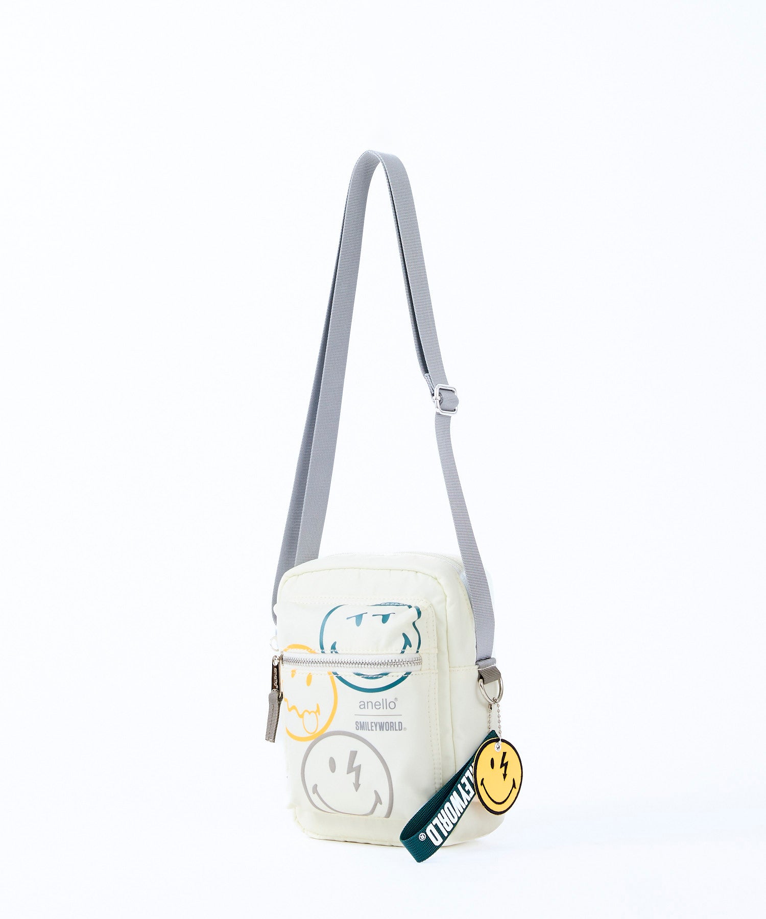 תיק צד SMILEY לבן 004