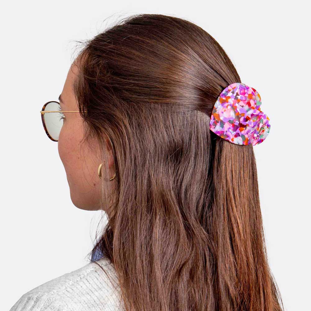 קליפס לב צבעוני