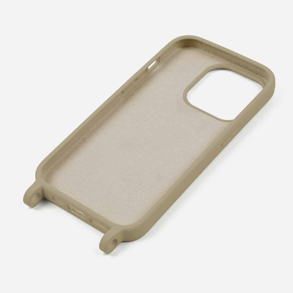 כיסוי לiphone 16 אפור-חום