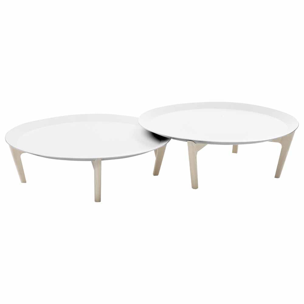 שולחן TRAY נמוך עץ טבעי