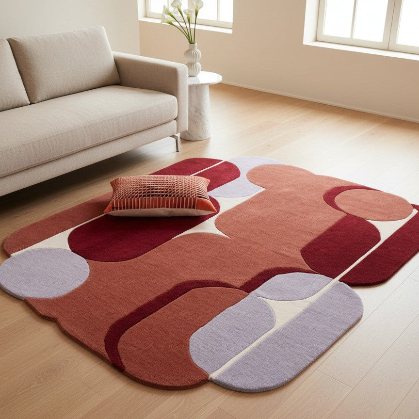 שטיח NYMPHE טרקוטה 150 × 200 ס"מ