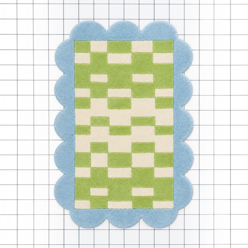 שטיח צמר MARGARITA פיסטוק 90X60 ס״מ