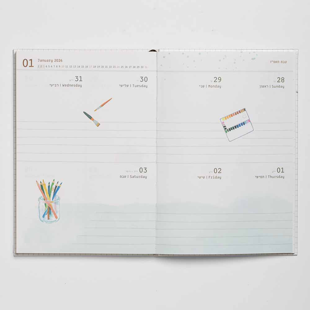 יומן שבועי 2025-2026 Meadow