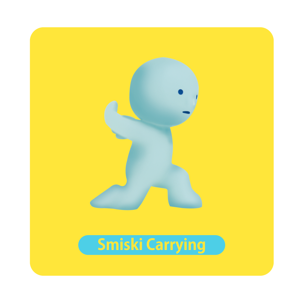 מחזיק מברשת שיניים סוחב SMISKI