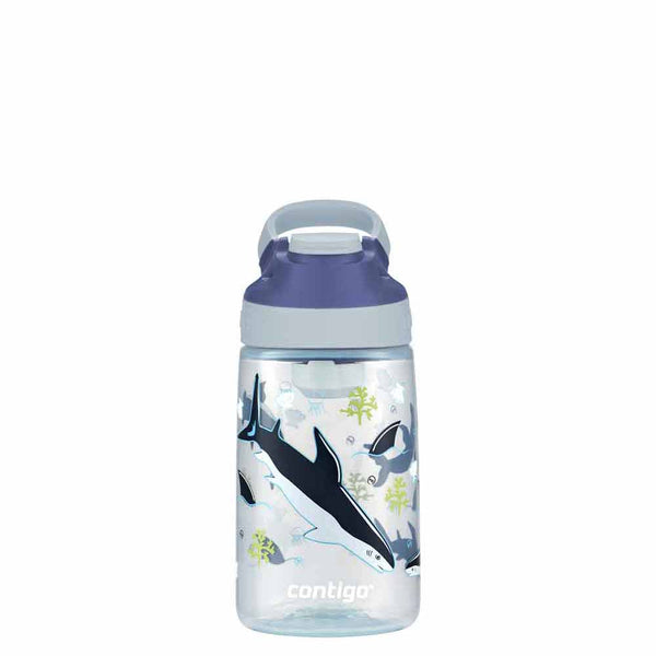 בקבוק ילדים GIZMO SIP כחול כרישים 420 מ"ל