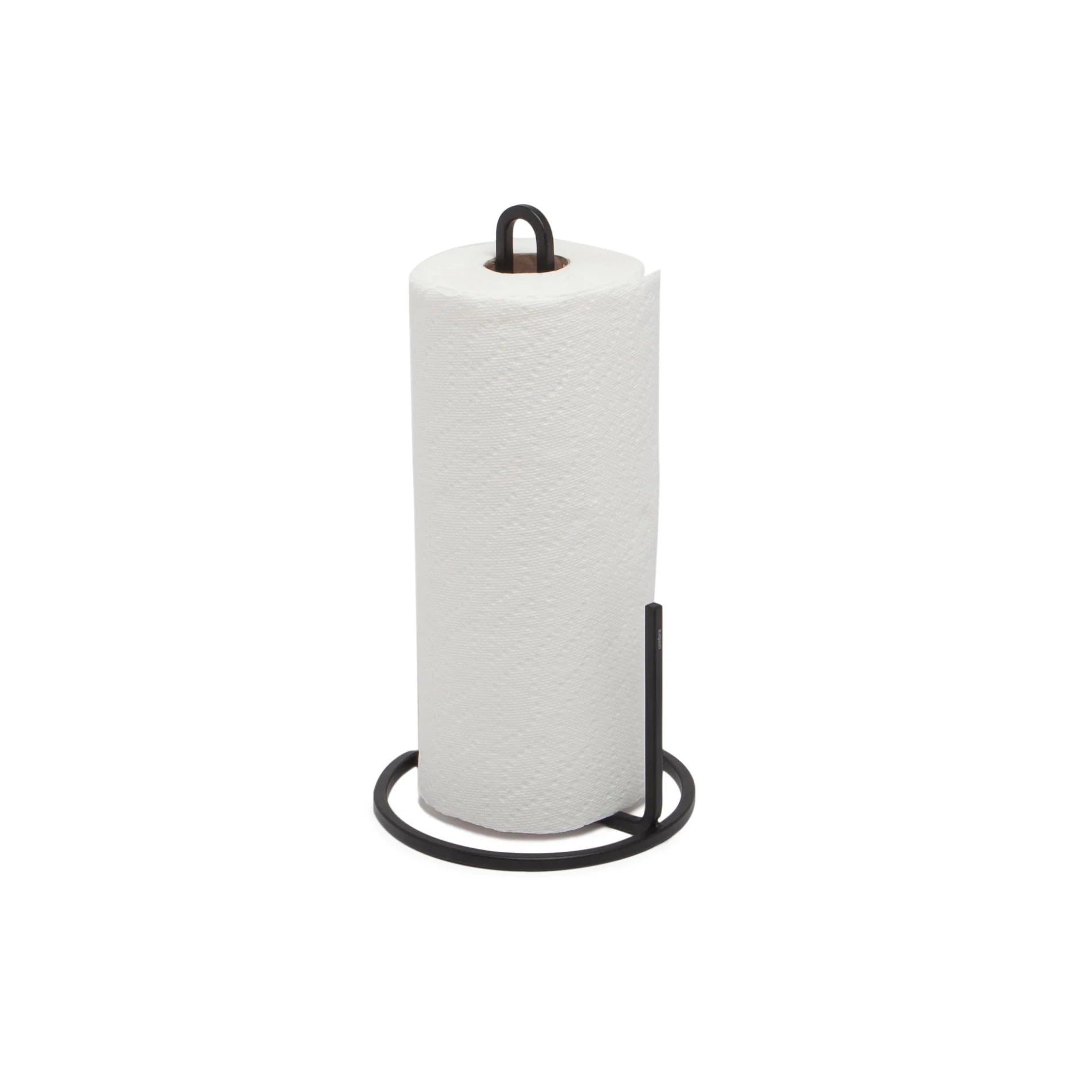 סט מעמד למפיות + מעמד לנייר סופג SQUIRE שחור