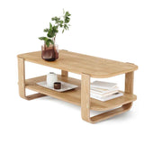 שולחן קפה Bellwood עץ טבעי