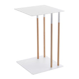 שולחן צד לבן ארוך