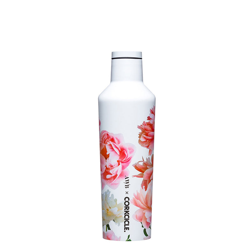 בקבוק 475ML פרחי כותנה לבן