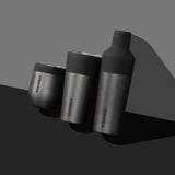 כוס 350 ML Block אפור/שחור