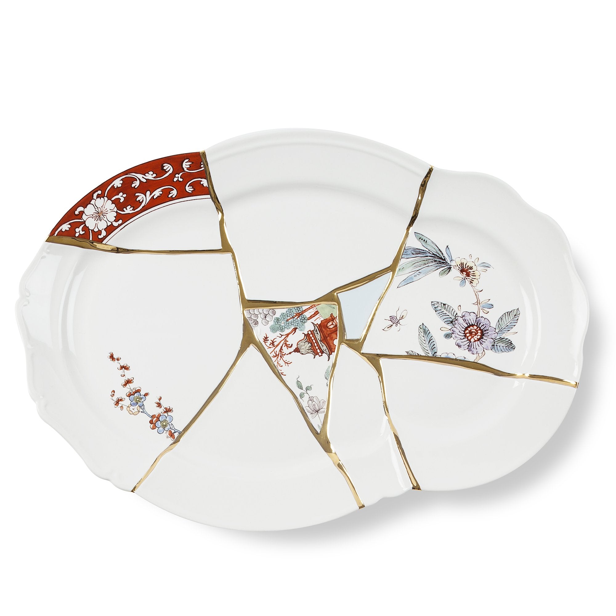 מגש פורצלן KINTSUGI