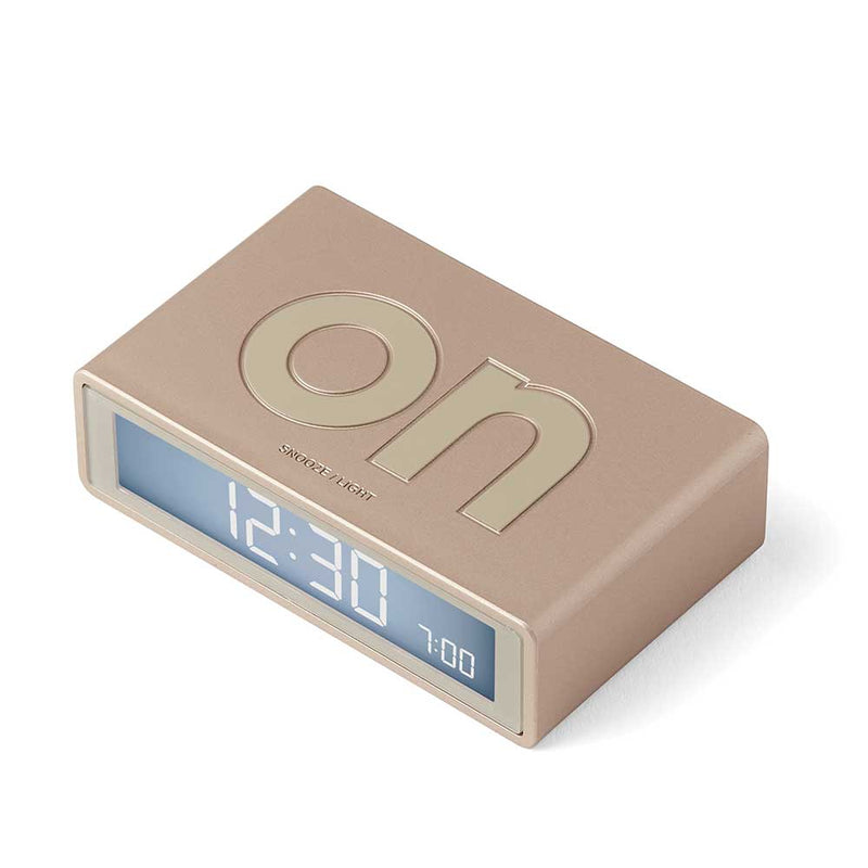 שעון מעורר Flip מוזהב