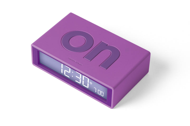 שעון מעורר FLIP סגול