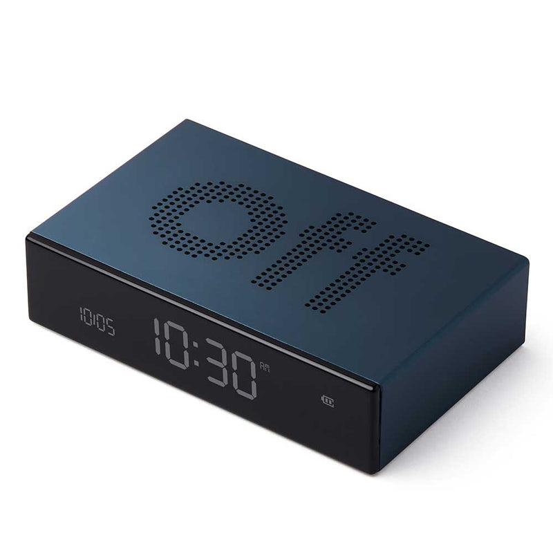 שעון מעורר Flip Premium כחול