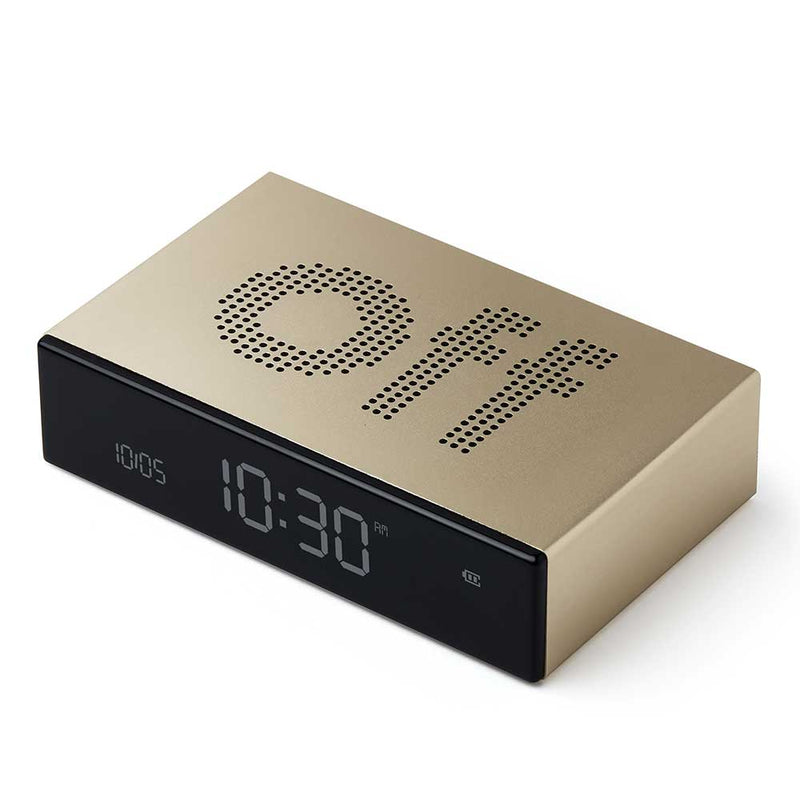שעון מעורר Flip Premium זהב
