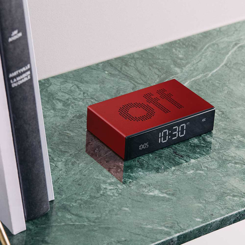 שעון מעורר Flip Premium אדום