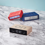 שעון מעורר FLIP TRAVEL זהב בהיר