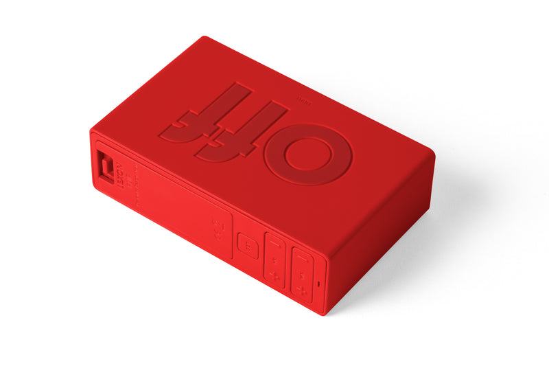 שעון מעורר FLIP TRAVEL אדום
